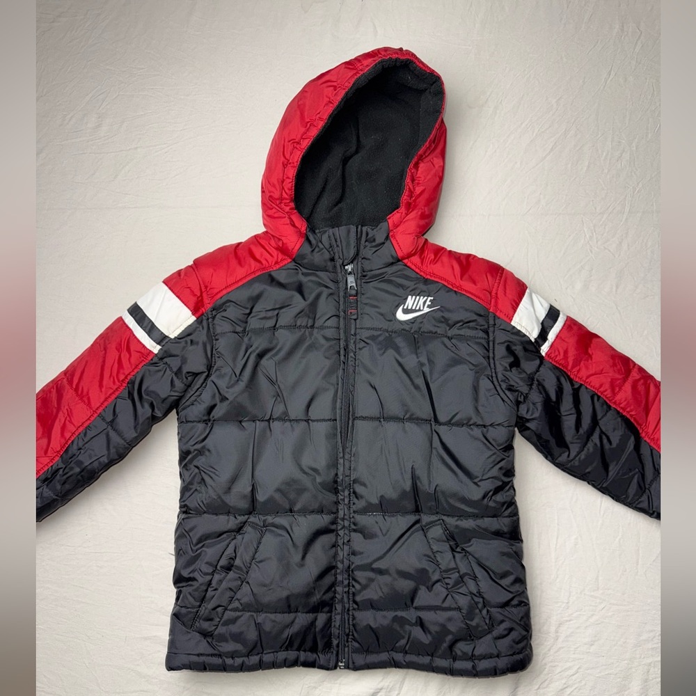 Nike kids'‎ full-zip puffer hooded jacket